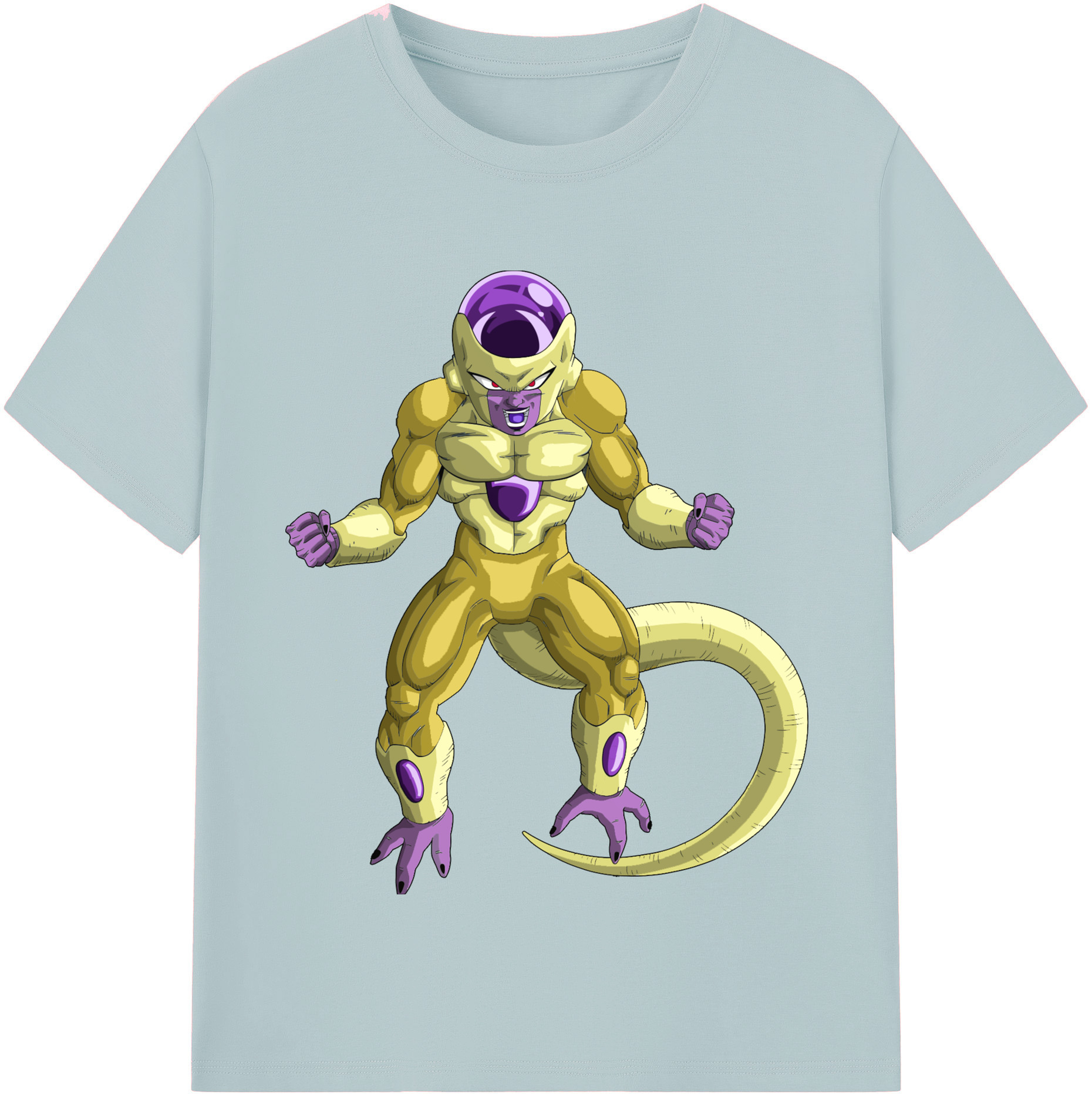 （画像用） ドラゴンボール フリーザ DRAGON BALL Frieza 綿100％半袖Tシャツ（フロントプリント）